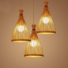 Bamboo Chandelier