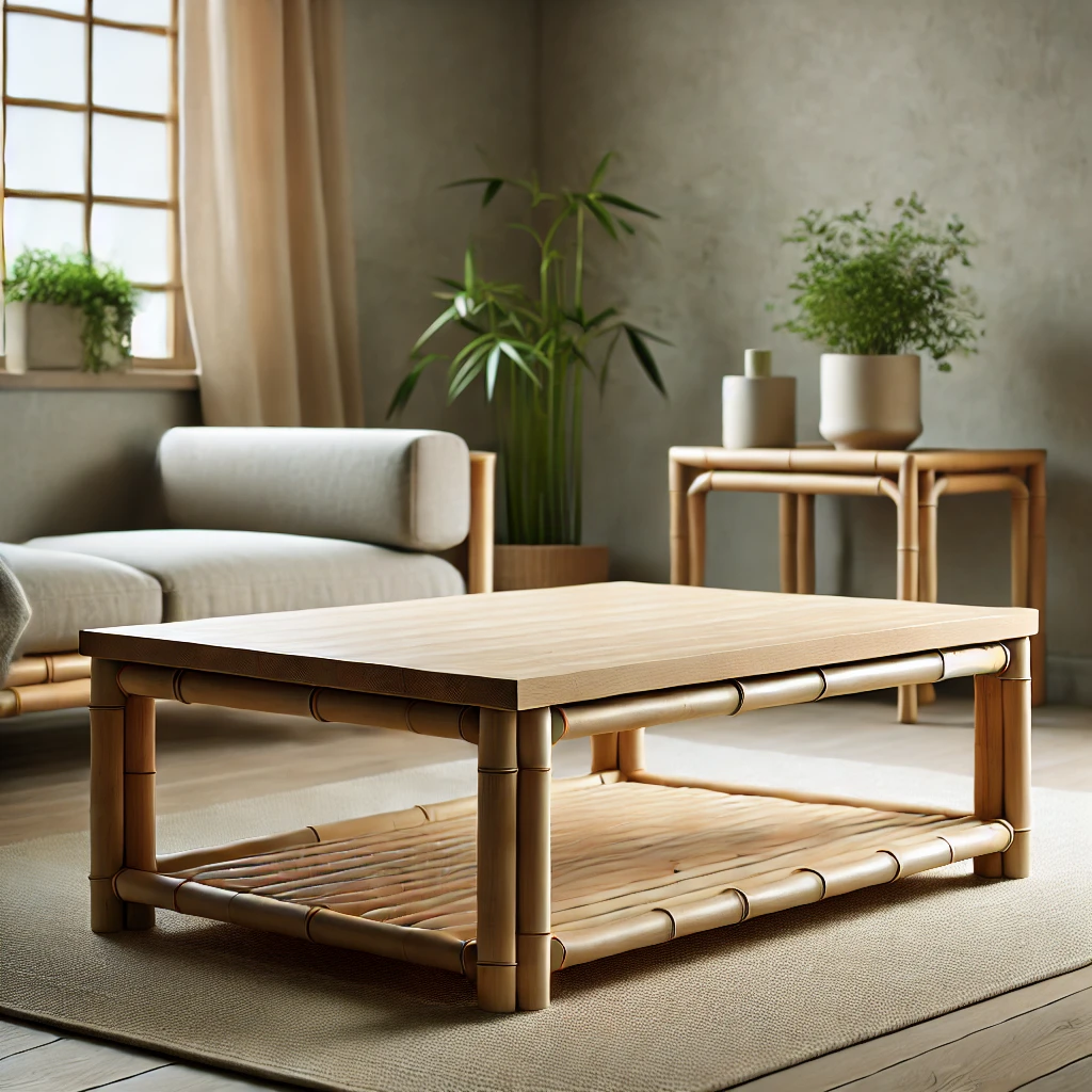 Bamboo Coffee Table